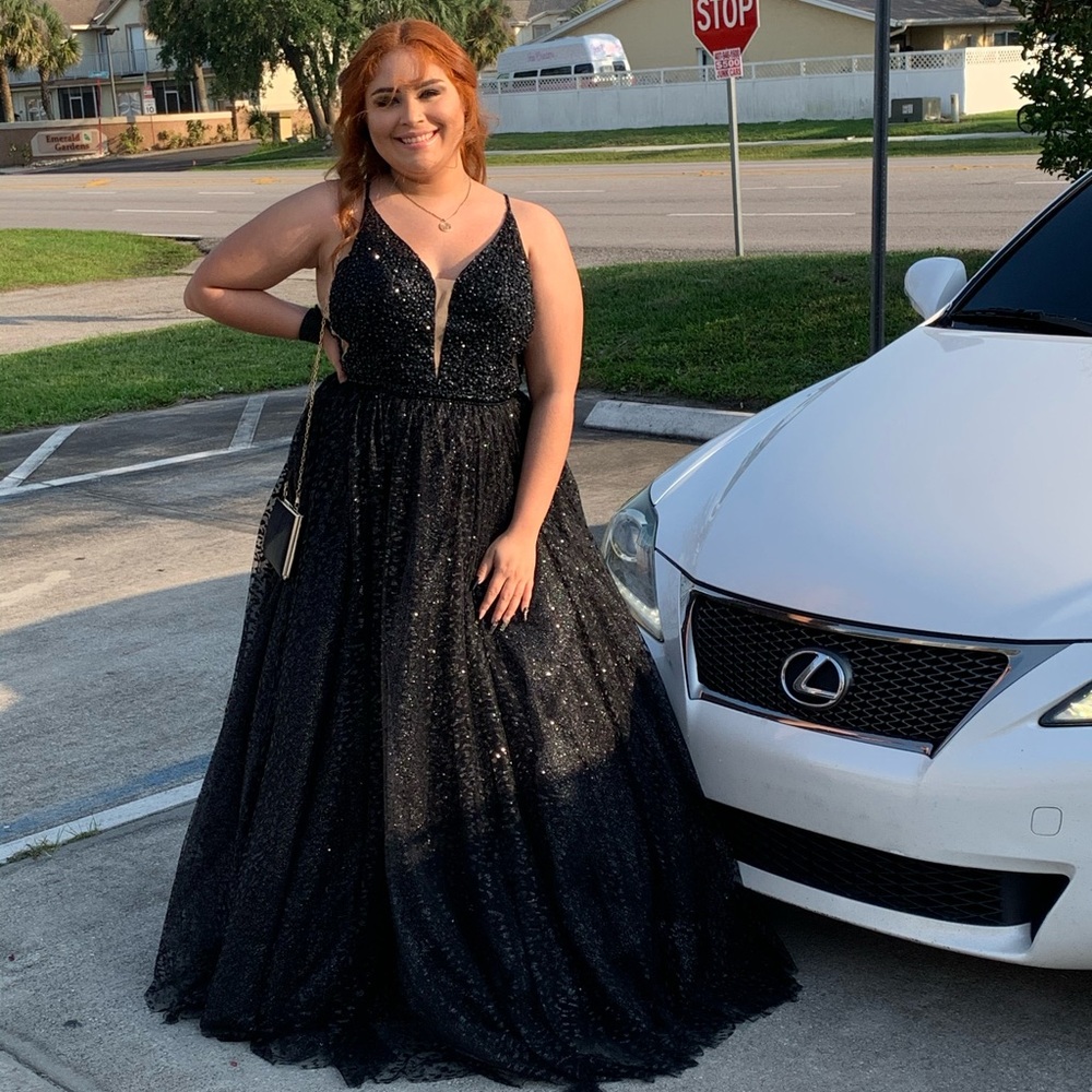 Selling my prom dress! Size 10 only worn once.